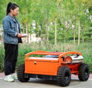 Cortadora de Césped a Control Remoto de Buena Calidad, Cortadora de Césped a Gasolina con Automatización Inteligente, Cortadora de Césped Robótica para Campos de Golf - Product Image 6