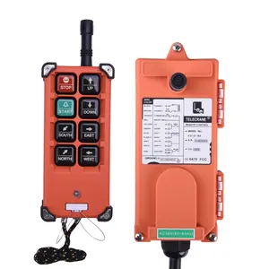 Industrial Electric Remote Control F21-E1B Telecrane Electric Hoist Radio 6 Key Wireless Industrial Remote Control For Crawler Tractor Crane