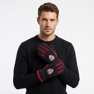 <span class=keywords><strong>Gants</strong></span> <span class=keywords><strong>en</strong></span> <span class=keywords><strong>polaire</strong></span> pour femme à couche unique et couleur contrastante, bicolores, personnalisables pour homme avec logo brodé - Product Image 1