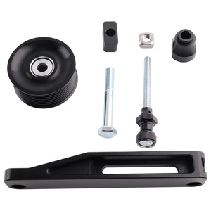 A/C And P/S Removal Kit For K Series K20 K24 Engines Black Silver <b>Cast</b> Steel Parts - Product Image 3