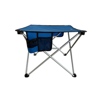Meubles de camping en acier durables personnalisés, table pliable, design moderne, légère, portable, pour jardin, cour, parc, plage