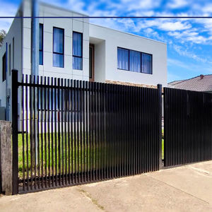 Clôture de jardin en alliage d'aluminium, clôture à lames et clôture à lattes verticales - Product Image 3