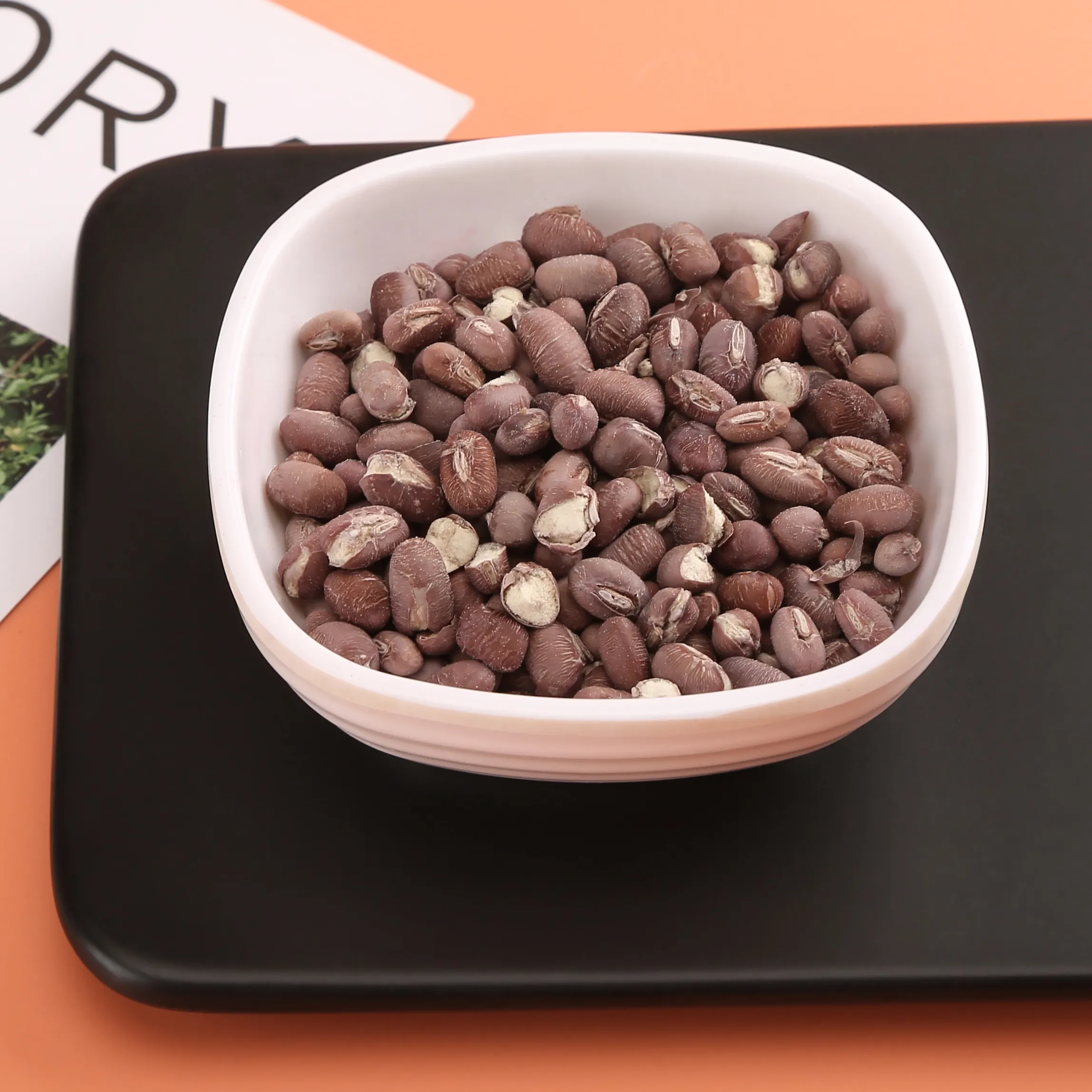 Guoyue Bulk Freeze-Dried Cooked Beans For Meal Gefriergetrocknete Rote Bohne Lyofilizovane Vegetable Freeze Dried Red Beans