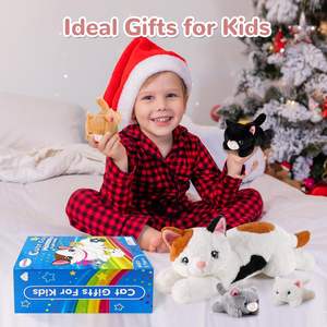 Set - 14 Peluches <span class=keywords><strong>de</strong></span> Rata Madre Grande con 4 Bebés Ratones Pequeños en el Vientre con Cierre, Juguetes <span class=keywords><strong>de</strong></span> Peluche <span class=keywords><strong>de</strong></span> Rata, 5 Piezas <span class=keywords><strong>de</strong></span> Animales <span class=keywords><strong>de</strong></span> Peluche <span class=keywords><strong>de</strong></span> Ratón - Product Image 4