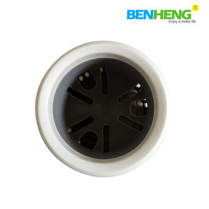 Ensemble de nettoyage de toilettes en caoutchouc, brosse de toilette en silicone à long manche sans coin mort - Product Image 6