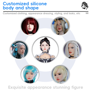 <span class=keywords><strong>Robot</strong></span> Humanoide Biónico con Piel Sintética y Rostro Personalizable, <span class=keywords><strong>Robot</strong></span> de Bienvenida - Product Image 3