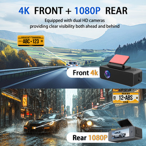 Vente chaude Caché 2 pouces Dash <span class=keywords><strong>Cam</strong></span> avec G-Sensor Double <span class=keywords><strong>Cam</strong></span>éras De Voiture avec Wifi Vision Nocturne Enregistrement En Boucle Mode De Stationnement pour Voiture - Product Image 4