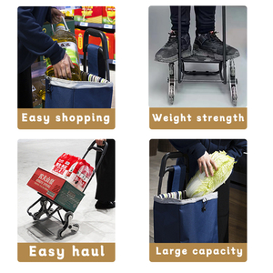 Sac <span class=keywords><strong>de</strong></span> chariot réutilisable Offre Spéciale pliant utilitaire moderne <span class=keywords><strong>pour</strong></span> les caddies supérieurs - Product Image 6