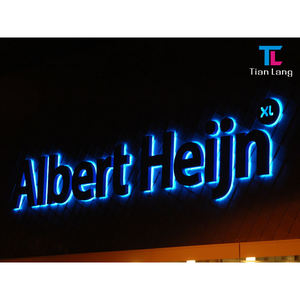 2023 personalizado de gama alta de acero inoxidable Frontlit publicidad signo al aire libre Led carta signo 3D Led canal letra signo - Product Image 6