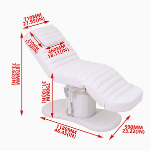 Hot Selling Facial Bed Beauty Salon Spa Chairs Lash Beauty Furniture Table Salon Beds Three Motors Electric Cosmetic Massage Bed - Product Image 6