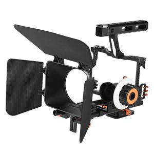 C500 Caméra Caméscope Vidéo <span class=keywords><strong>Cage</strong></span> Rig Kit Film Making System pour <span class=keywords><strong>GH4</strong></span> pour Sony A7S/A7/A7R/A7RII - Product Image 5