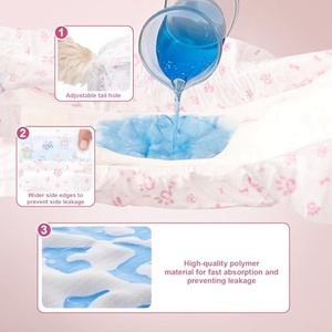 Pañales Desechables para Perros Machos, Pañales para Mascotas, Almohadillas Absorbentes para Orina, Suministros de Entrenamiento para Mascotas - Product Image 5