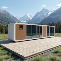 Abri de jardin isolé préfabriqué, studio de jardin, bureau modulaire moderne, design résistant aux intempéries, installation facile