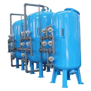 Quartz Sand filter Active carbon filter in water treatment plant