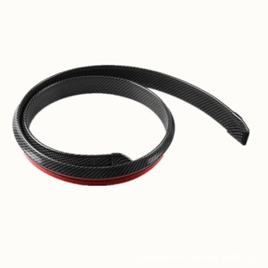 M4 sợi Carbon phong cách thể thao phía trước phía sau Spoiler phổ quát cơ thể <span class=keywords><strong>Splitter</strong></span> Bumper Lip váy cao su hóa trị cằm bảo vệ TRIM - Product Image 5