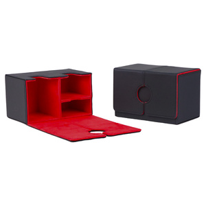 Boîte <span class=keywords><strong>de</strong></span> rangement pour jeux Mtg en cuir PU Boîte <span class=keywords><strong>Yu</strong></span>-<span class=keywords><strong>Gi</strong></span>-<span class=keywords><strong>Oh</strong></span> Boîte <span class=keywords><strong>de</strong></span> <span class=keywords><strong>cartes</strong></span> Tcg Boîte <span class=keywords><strong>de</strong></span> <span class=keywords><strong>cartes</strong></span> en cuir avec LOGO personnalisé - Product Image 1