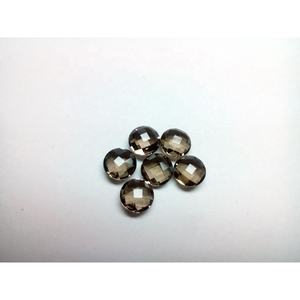 Nueva Llegada, Piedra Preciosa de Cuarzo Ahumado Marrón de 8 mm, Facetada, Tipo Briolette, Hecha a Mano, Natural, Tratada con Calor, Grado AAA, Cambio de Color, Venta al por Mayor - Product Image 2