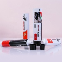 Envase de Tubo de Aluminio y Plástico HaoShuoDa para Alimentos para Mascotas, Impresión UV, Tapa de Rosca, Diseño de Logotipo/Gráficos Personalizado, Diámetro de 12.7-35 mm