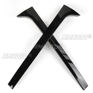 Gloss <b>Black</b> Rear Window Side Spoiler <b>Wing</b> for Skoda Octavia Estate 2014-2019 Car-styling Auto Rear Window Mirror Tail Accessorie - Product Image 2
