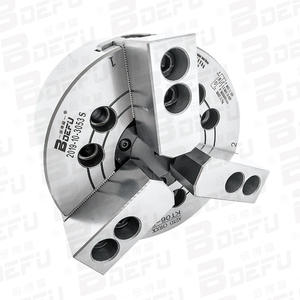 Mandril hidráulico de tres mordazas huecas Changzhou Beifeng KT10 de 10 pulgadas para torno, componente central de rodamiento de acero - Product Image 3