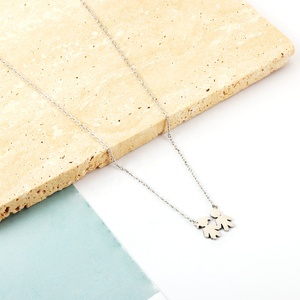 Ason toptan fiyat 18K altın kaplama kolye paslanmaz çelik kolye takı için çocuk - Product Image 5