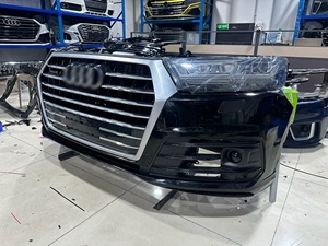 2016-2019 <span class=keywords><strong>Audi</strong></span> Q7 Facelift Sport Style Kit de parachoques delantero Montaje universal atornillado de alta calidad ABS Plástico Nueva actualización <span class=keywords><strong>6</strong></span> meses - Product Image 2