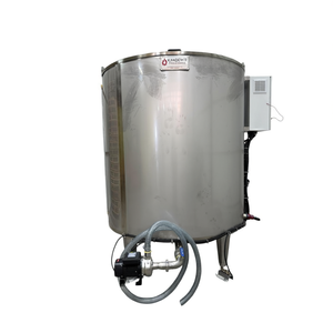 Mélangeur de liquides chauffé Kandemir 3000L, réservoir à double paroi, contrôle par thermostat, pour usage alimentaire, cosmétique et industriel - Product Image 2