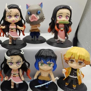 10 Piezas/Juego de Figuras de Anime Demon Slayer: Kimetsu No Yaiba, Kamado Tanjirou, Nezuko, Figura de Manga, Caja Sorpresa Gachapon - Product Image 2