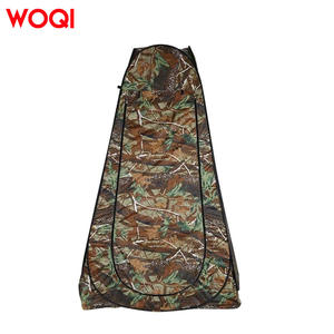 Tente de douche extérieure Woqi 120x120x190cm, imperméable, camouflage, abri d'intimité, installation automatique, monocouche - Product Image 1