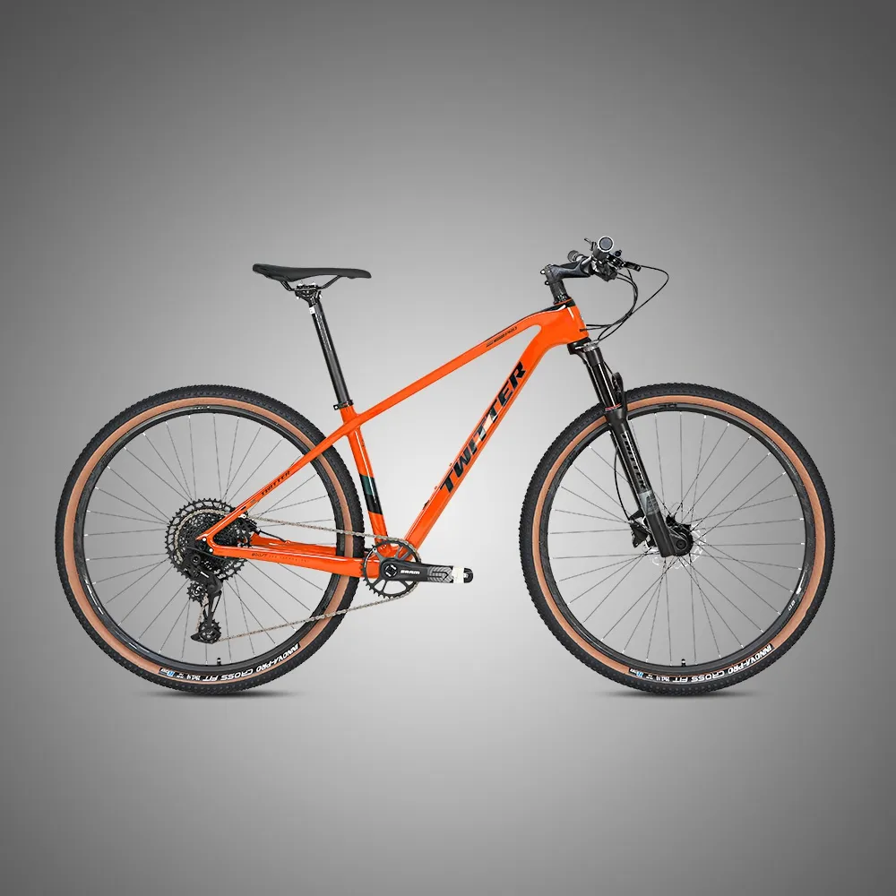 Promozione vendite Twitter full carbon bicycle 27.5 29 er mtb thru axle 148mm freno a disco mountain bike in fibra di carbonio