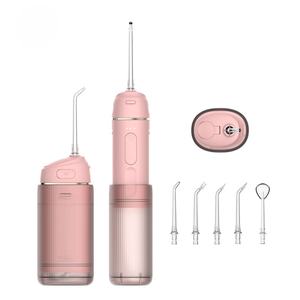 Irrigateur buccal électrique sans fil rechargeable portable étanche IPX7 pour un nettoyage <span class=keywords><strong>dentaire</strong></span> en profondeur, utilisation en voyage - Product Image 6