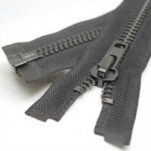 Fermeture éclair à glissière à dents auto-bloquantes en résine écologique, vente en gros d'usine, RI-Z-001 (PK) pour sacs de vêtements, vestes, sweats à capuche - Product Image 3