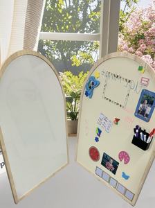 <span class=keywords><strong>Tableau</strong></span> interactif écologique <span class=keywords><strong>en</strong></span> forme de maison avec cadre <span class=keywords><strong>en</strong></span> bois <span class=keywords><strong>pour</strong></span> l'éducation des enfants - Product Image 4