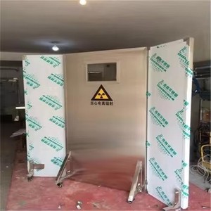 Barrière mobile anti-rayonnement X à haute atténuation avec blindage au plomb, dimensions personnalisées pour le service de radiologie - Product Image 6