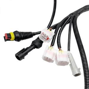 ชุดสายไฟรถยนต์ 1 เมตร ปลอกหุ้ม PVC แกนทองแดง 12 โวลต์ IP65 ขั้วต่ออะแดปเตอร์สำหรับระบบปรับอากาศ - Product Image 5