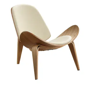 Moderne nordische Luxus Designer Bentwood Bodens tuhl Mid Century Classic Massiv gebogenes Holz Leder Lounge Stühle für Hotel Flughafen