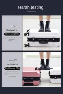 Valise à cadre en aluminium Offre Spéciale légère Spinner TSA Combination Lock Cabin Trolley Sacs en métal pour bagages de voyage faciles - Product Image 4