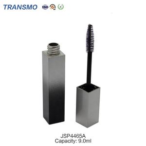 Flacon de mascara givré de 9 ml, emballage de mascara à étiquette privée, tube de mascara carré noir dégradé de 9 ml avec brosse - Product Image 6