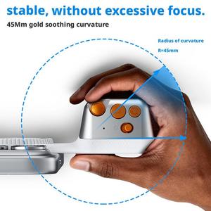 Magnetic Phone Grip for Ergonomics Phone <strong>Remote</strong> Shutter Handle Portable <strong>Holder</strong> for Photography ABS Plastic for Action - Product Image 3