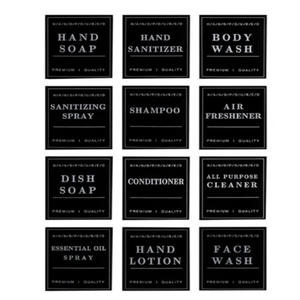 Étiquette autocollante personnalisée, étiquette de marque, marque, étiquette de shampooing, autocollant, idée de <span class=keywords><strong>feuille</strong></span> cosmétique pour l'emballage de marque - Product Image 6