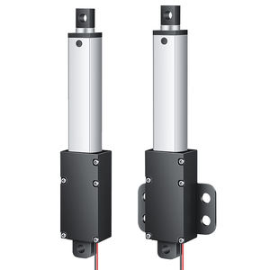 Actuador lineal pequeño DC6V 12V 24V 150 MM/S velocidad 40MM fuerza de carrera 33Lbs abridor de ventana robótico Motor eléctrico imán permanente - Product Image 1