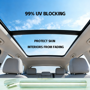 ฟิล์มกันแตกกระจกรถยนต์ Carbins KPU ป้องกันการระเบิด ฟิล์มติดกระจกรถยนต์แบบใส ป้องกันการแตกหัก - Product Image 4