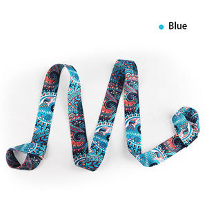 Correa de Yoga de Poliéster y Algodón, Colorida, Cómoda y Duradera, de Alta Calidad, Ajustable, para Estiramiento - Product Image 4