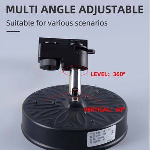 Nouvel éclairage de <span class=keywords><strong>rail</strong></span> de plafond en aluminium 18W/24W Spot <span class=keywords><strong>sur</strong></span> les projecteurs de <span class=keywords><strong>rail</strong></span> remplacer les lampes halogènes AC170-265v <span class=keywords><strong>Led</strong></span> COB Track light - Product Image 6