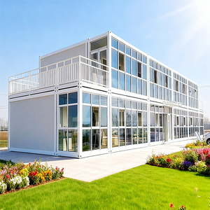 Casa Container Espandibile Prefabbricata 20Ft 40Ft con 2, <span class=keywords><strong>4</strong></span> o 5 Camere da Letto, Villa Prefabbricata, Casa Mobile - Product Image 1