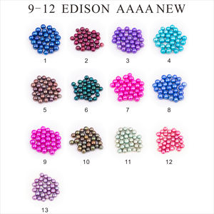 Love Wish <span class=keywords><strong>Pearl</strong></span> Party ของขวัญสูญญากาศบรรจุ9-13Mm Aaaa คุณภาพหลวมน้ำเค็มรอบเลี้ยง Edison <span class=keywords><strong>Oyster</strong></span> - Product Image 2