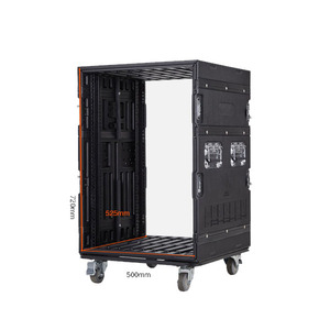Shock-proof Lightweight Rack Flight Road Case With IP66/IP55 Rating OEM Customizable for Professional Sound Equipment 12U 525C F - Product Image 5
