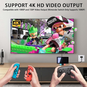 TV Dock di ricarica per <span class=keywords><strong>Nintendo</strong></span> <span class=keywords><strong>Switch</strong></span> 1080P HD 4K HDMI-compatibile adattatore <span class=keywords><strong>USB</strong></span> porta 3.0 60W <span class=keywords><strong>USB</strong></span> C HUB <span class=keywords><strong>Switch</strong></span> stazione di ricarica rapida - Product Image 6