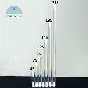 Barre en acrylique, support de rangement en acrylique, accessoires de présentoir en acrylique, personnalisation de barre en verre acrylique perforée et non perforée - Product Image 5