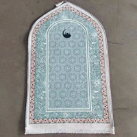 Tapis de prière modernes de haute qualité, design inspiré des mosquées, impression 3D élégante, personnalisables, tissu, directement de Chine